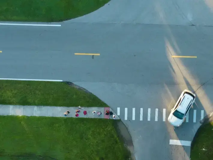 Injury lawyer consulting car crash victim after left turn collision near Superstition Springs retail corridor